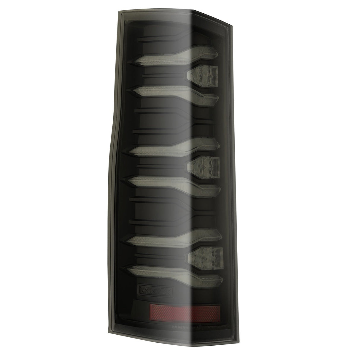 AlphaRex 19-26 Mercedes-Benz Sprinter LUXX-Series LED Tail Lights Black Smoke