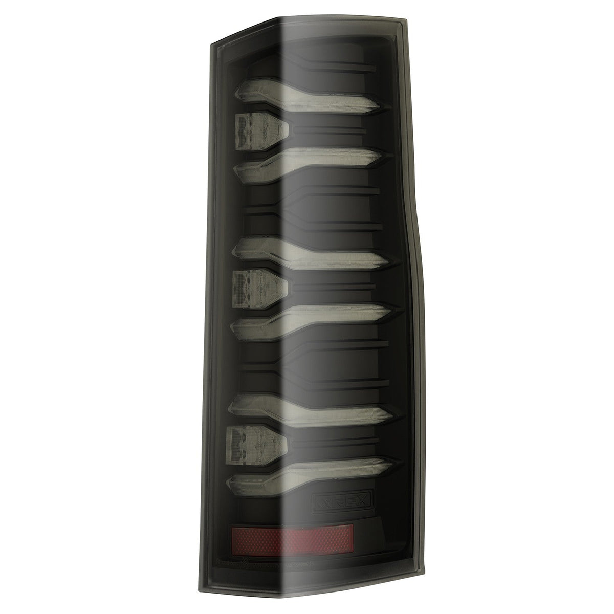 AlphaRex 19-26 Mercedes-Benz Sprinter LUXX-Series LED Tail Lights Black Smoke