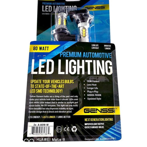 80W LED For Kawasaki ATV 92069-0019 Headlight Bulbs (2 Pack) product image