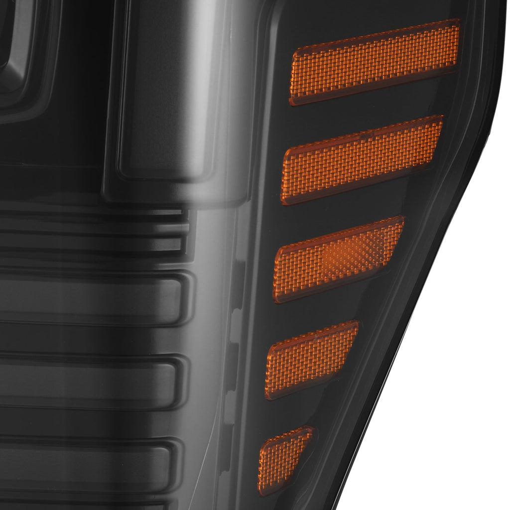AlphaRex 20-22 Ford Super Duty LUXX-Series LED Projector Headlights Alpha-Black
