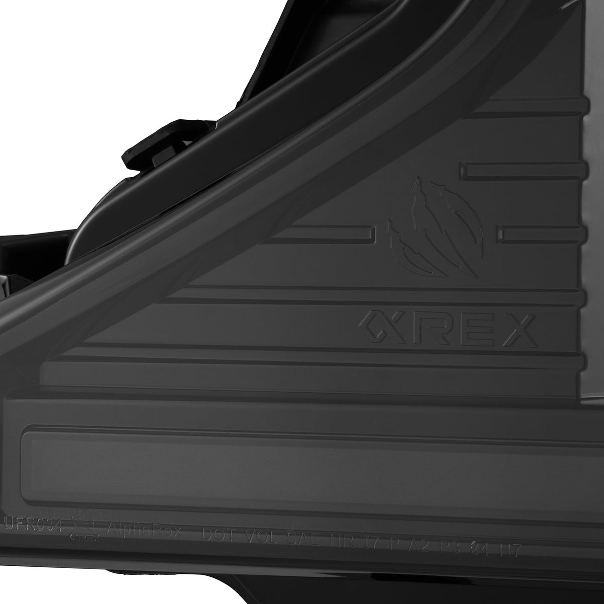 AlphaRex 20-22 Ford Super Duty LUXX-Series LED Projector Headlights Alpha-Black