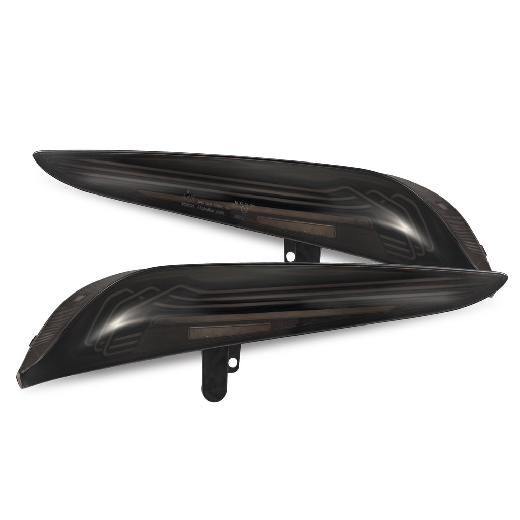 AlphaRex 20-26 Toyota Supra CSL Laser Style LUXX-Series LED Tail Lights Black Smoke