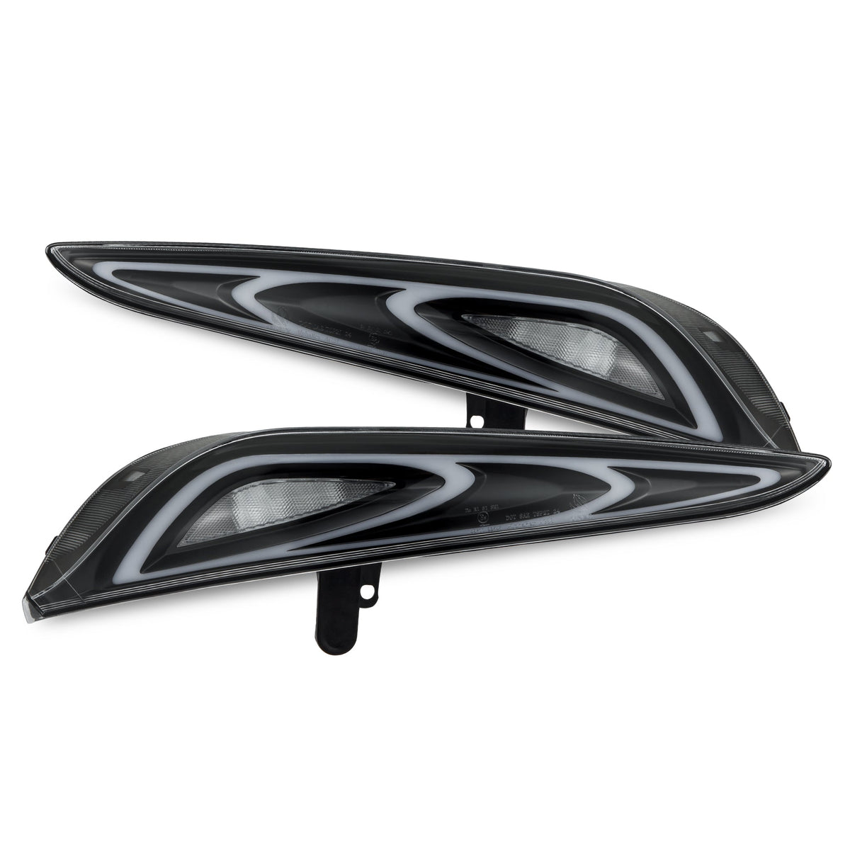 AlphaRex 20-26 Toyota Supra  FT-1 Style LUXX-Series LED Tail Lights Black Clear