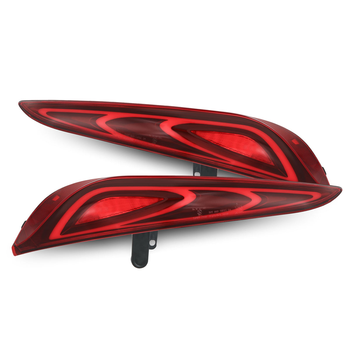 AlphaRex 20-26 Toyota Supra  FT-1 Style LUXX-Series LED Tail Lights Vivid Red