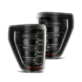 AlphaRex 21-23 Ford F150 LUXX-Series LED Tail Lights Alpha-Black