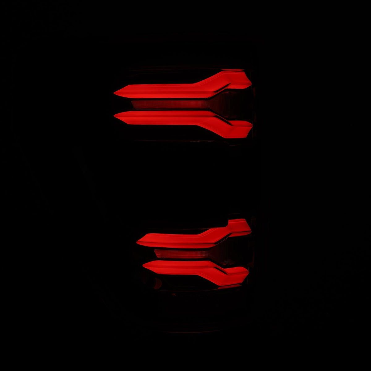 AlphaRex 24-26 Ford F150 / F150 Raptor LUXX-Series LED Tail Lights Alpha-Black