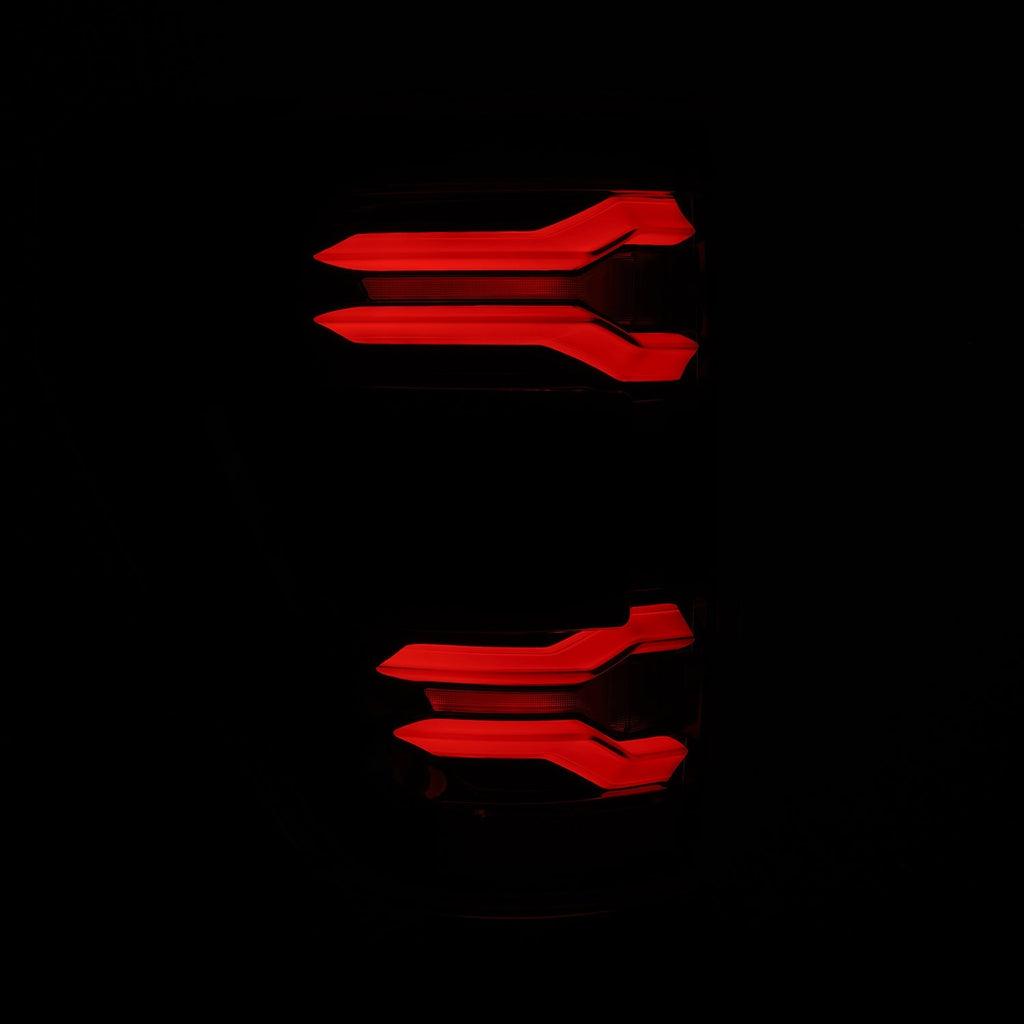 AlphaRex 21-23 Ford F150 (wth BLIS) LUXX-Series LED Tail Lights Alpha-Black