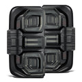 AlphaRex 21-26 Ford Bronco NOVA-Series Prismatic LED Tail Lights Black Smoke