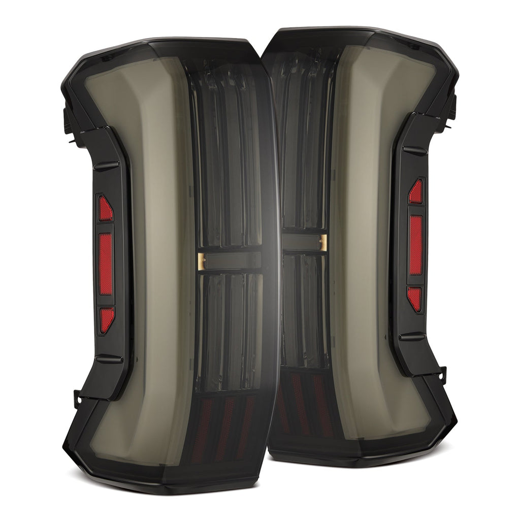 AlphaRex 22-26 Toyota Tundra NOVA-Series Prismatic LED Tail Lights Black Smoke