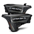 AlphaRex 22-26 Toyota Tundra/Sequoia NOVA-Series LED Projector Headlights Alpha-Black