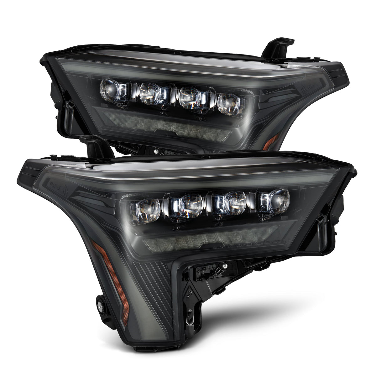AlphaRex 22-26 Toyota Tundra/Sequoia NOVA-Series LED Projector Headlights Alpha-Black