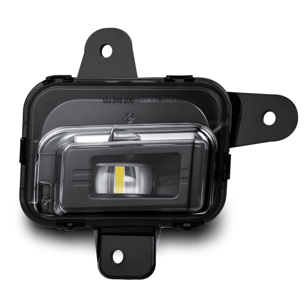 AlphaRex 22-26 GMC Serria 1500 DoubleTap Dual Color LED Projector Fog Lights