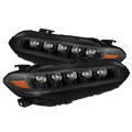 AlphaRex 22-26 Honda Civic NOVA-Series LED Projector Headlights Alpha-Black