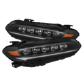 AlphaRex 22-26 Honda Civic NOVA-Series LED Projector Headlights Black