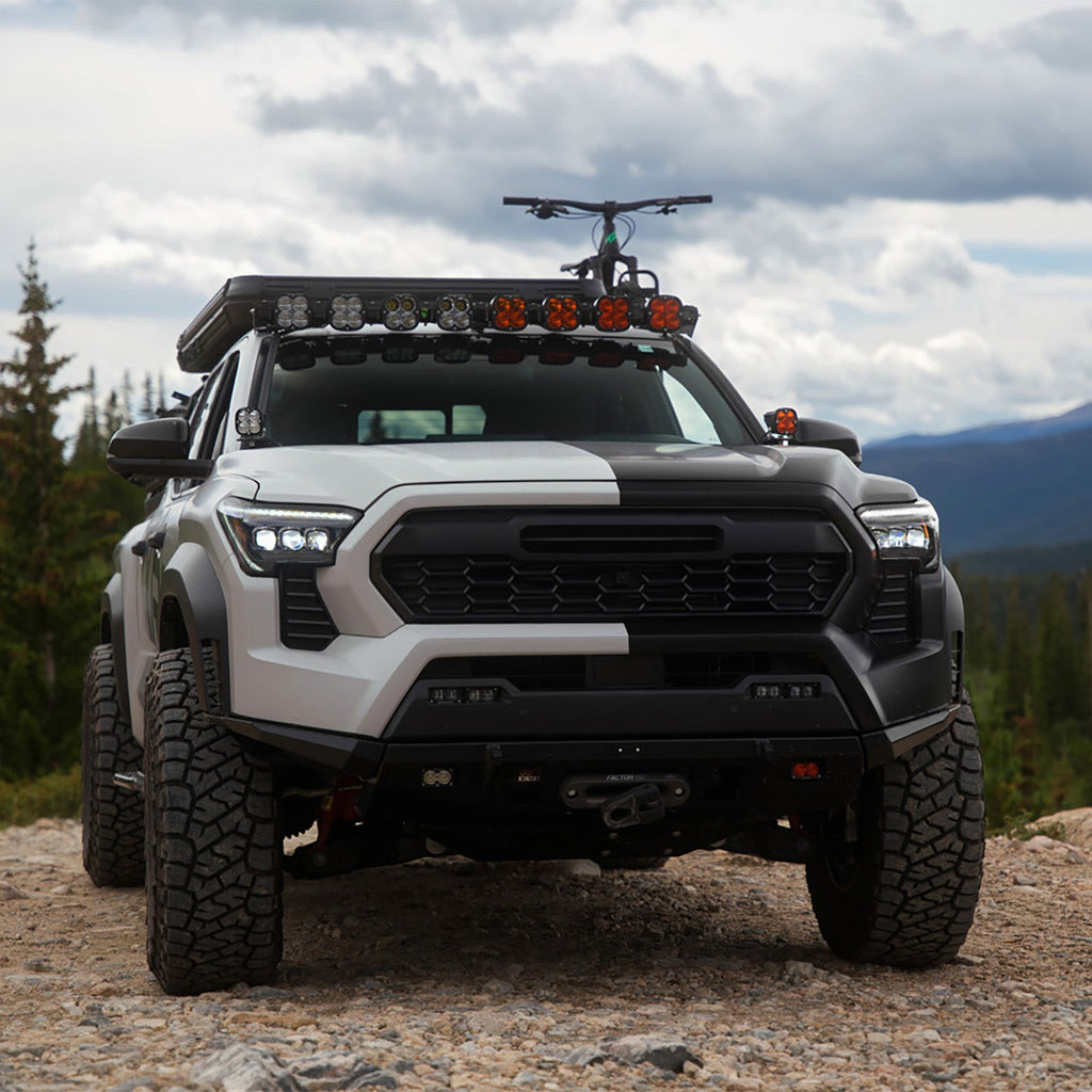 AlphaRex 24-26 Toyota Tacoma / 25-26 4Runner NOVA-Series LED Projector Headlights Alpha-Black