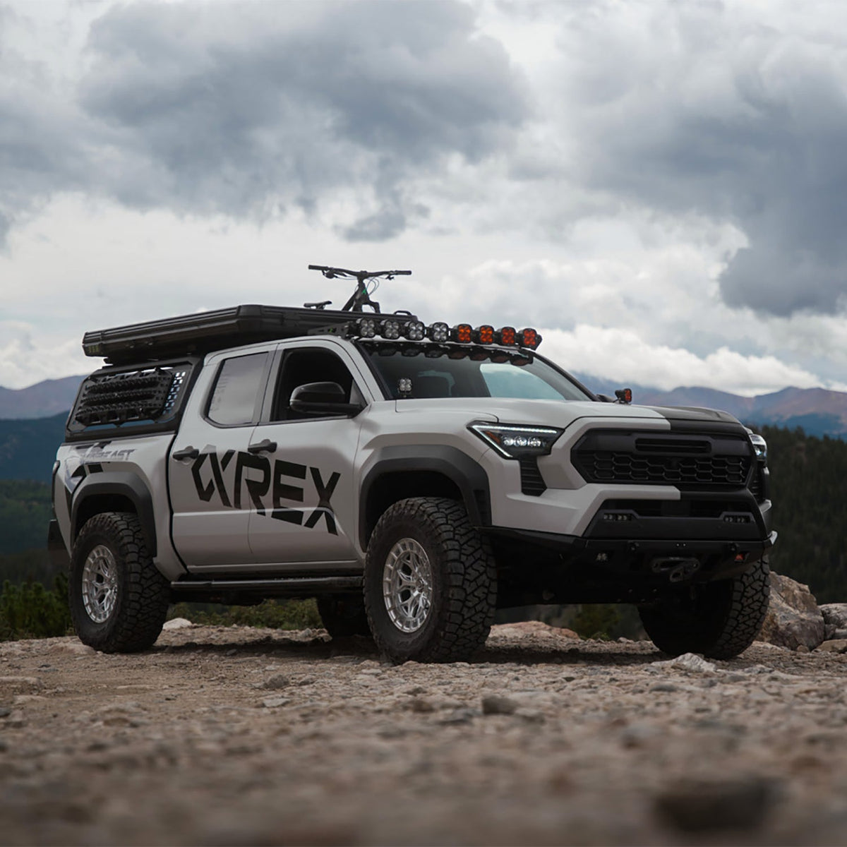 AlphaRex 24-26 Toyota Tacoma / 25-26 4Runner NOVA-Series LED Projector Headlights Alpha-Black