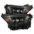 AlphaRex 24-26 Toyota Tacoma / 25-26 4Runner OG-Style NOVA-Series LED Projector Headlights Alpha-Black