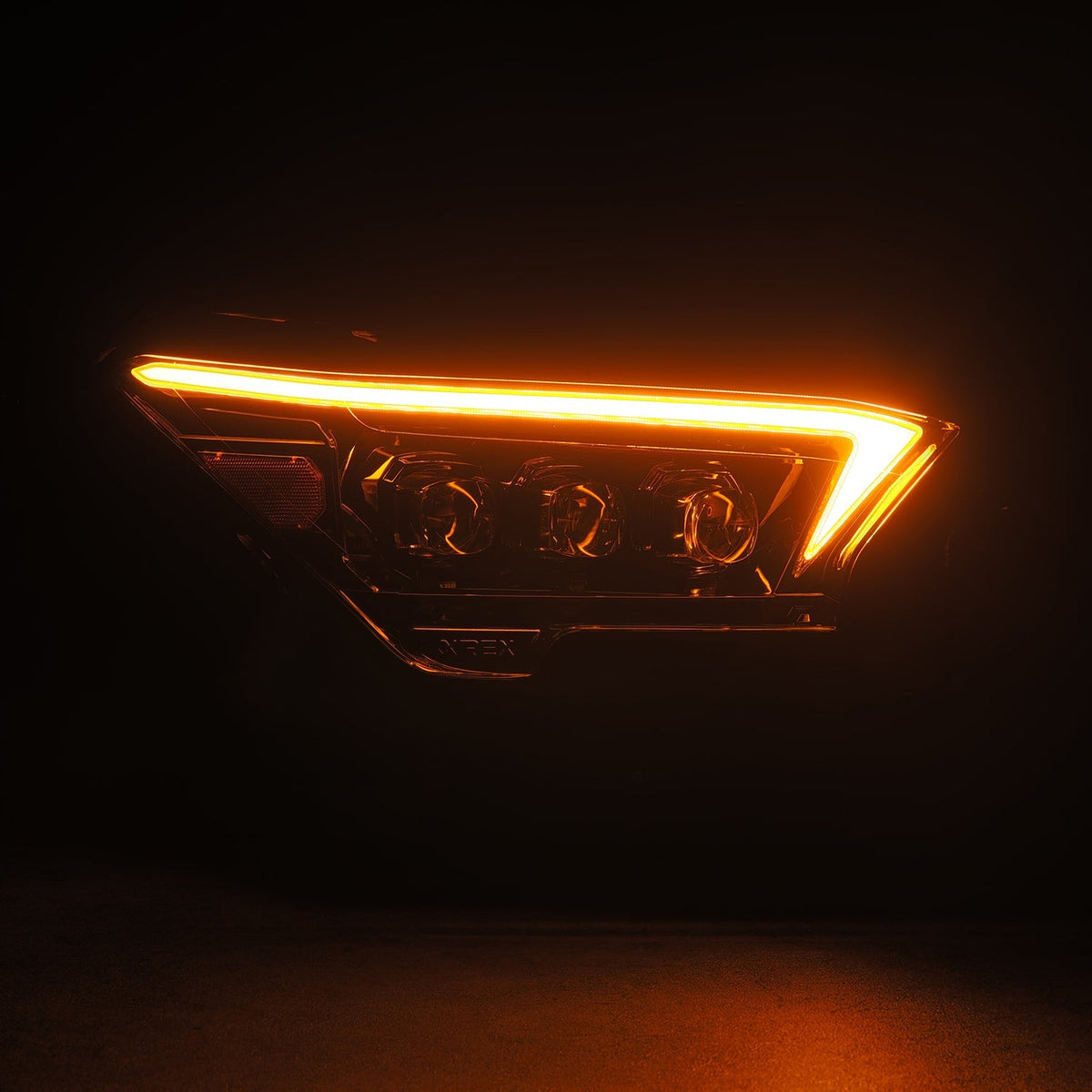 AlphaRex 24-26 Toyota Tacoma / 25-26 4Runner OG-Style NOVA-Series LED Projector Headlights Alpha-Black