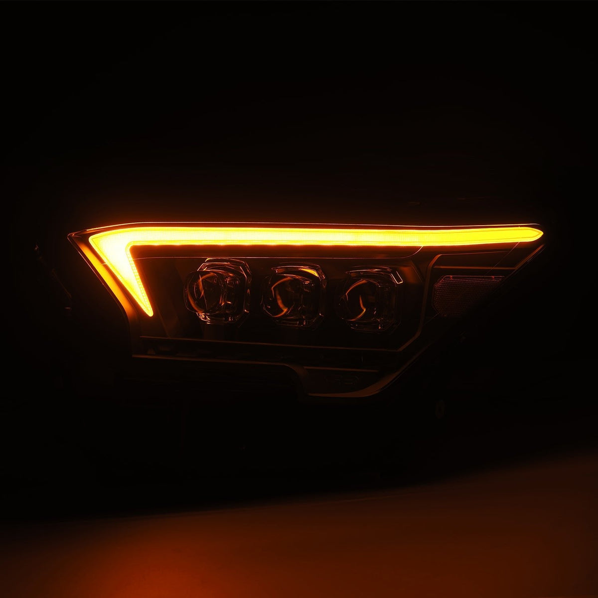 AlphaRex 24-26 Toyota Tacoma /25-up 4Runner OG-Style NOVA-Series LED Projector Headlights Black
