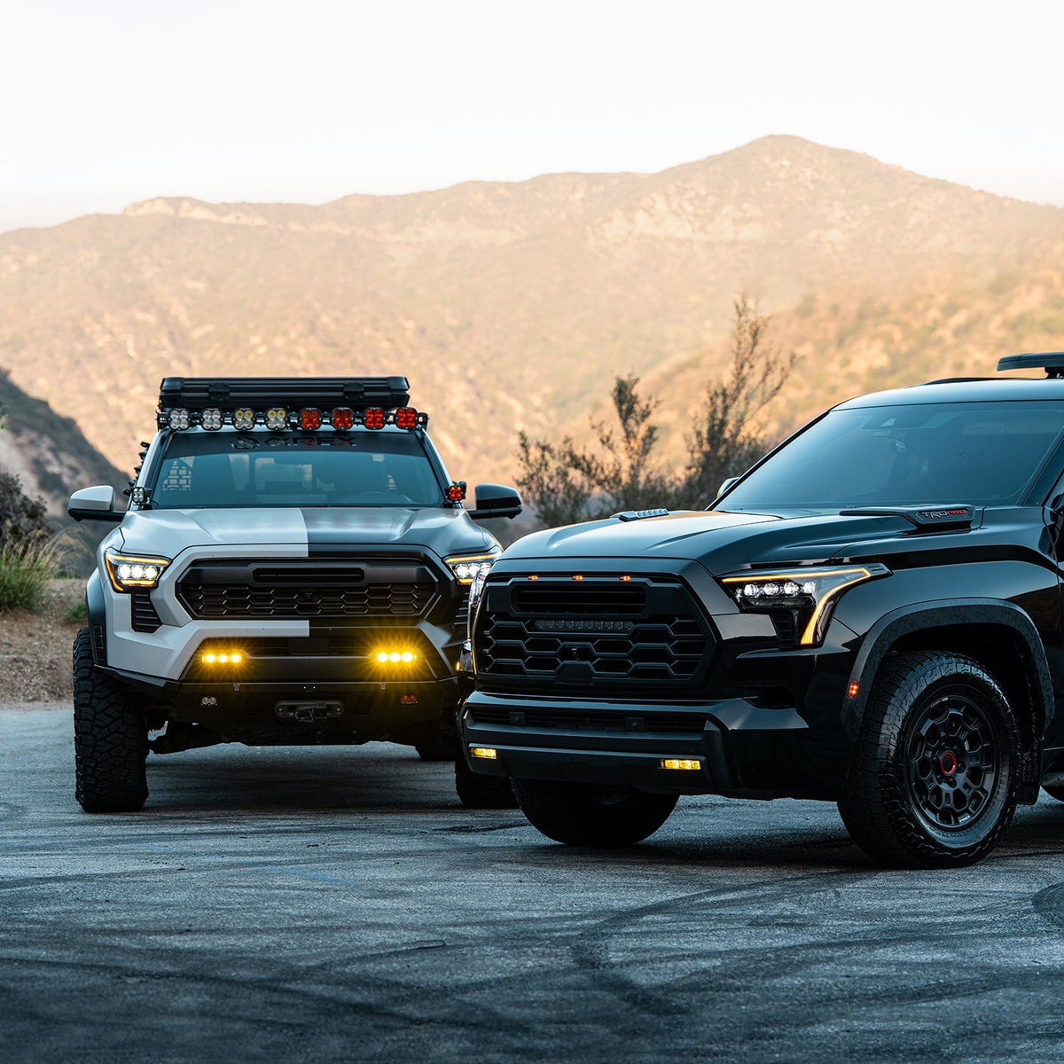 AlphaRex 24-26 Toyota Tacoma / 22-26 Tundra/Sequoia / 25-26 4Runner DoubleTap Dual Color LED Projector Fog Lights