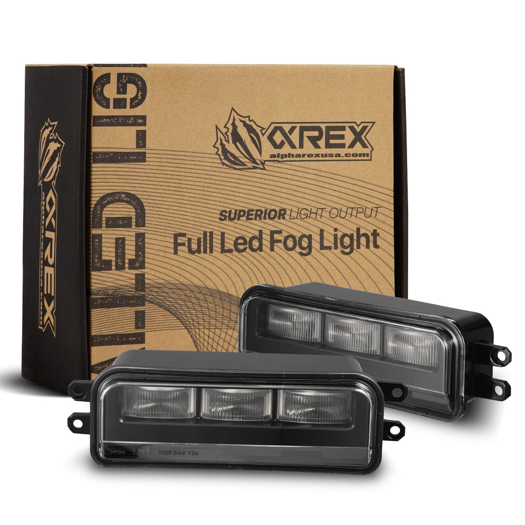 AlphaRex 24-26 Toyota Tacoma / 22-26 Tundra/Sequoia / 25-26 4Runner DoubleTap Dual Color LED Projector Fog Lights
