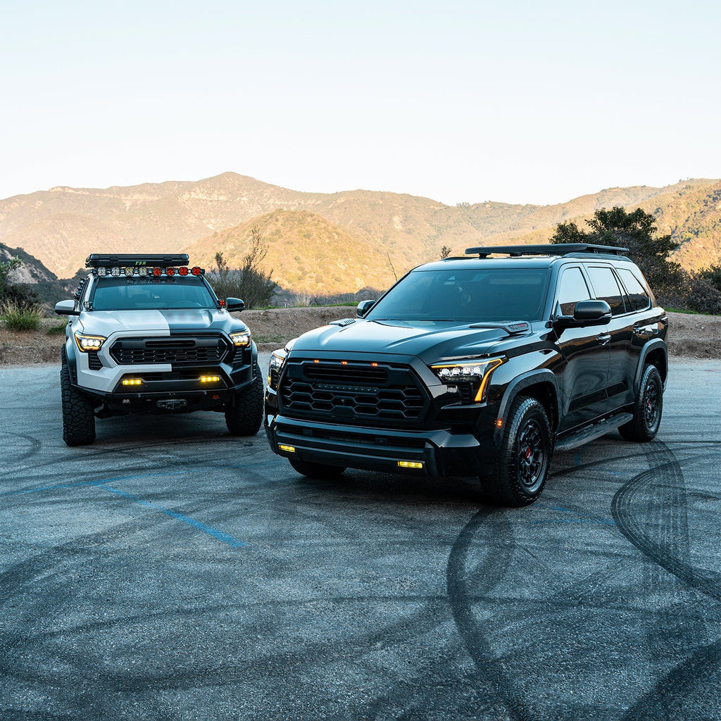 AlphaRex 24-26 Toyota Tacoma / 22-26 Tundra/Sequoia / 25-26 4Runner DoubleTap Dual Color LED Projector Fog Lights