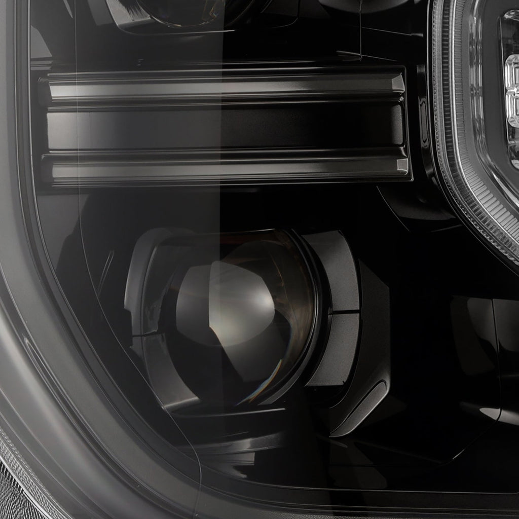 AlphaRex 24-26 Ford Ranger / Ranger Raptor LUXX-Series LED Projector Headlights Alpha-Black