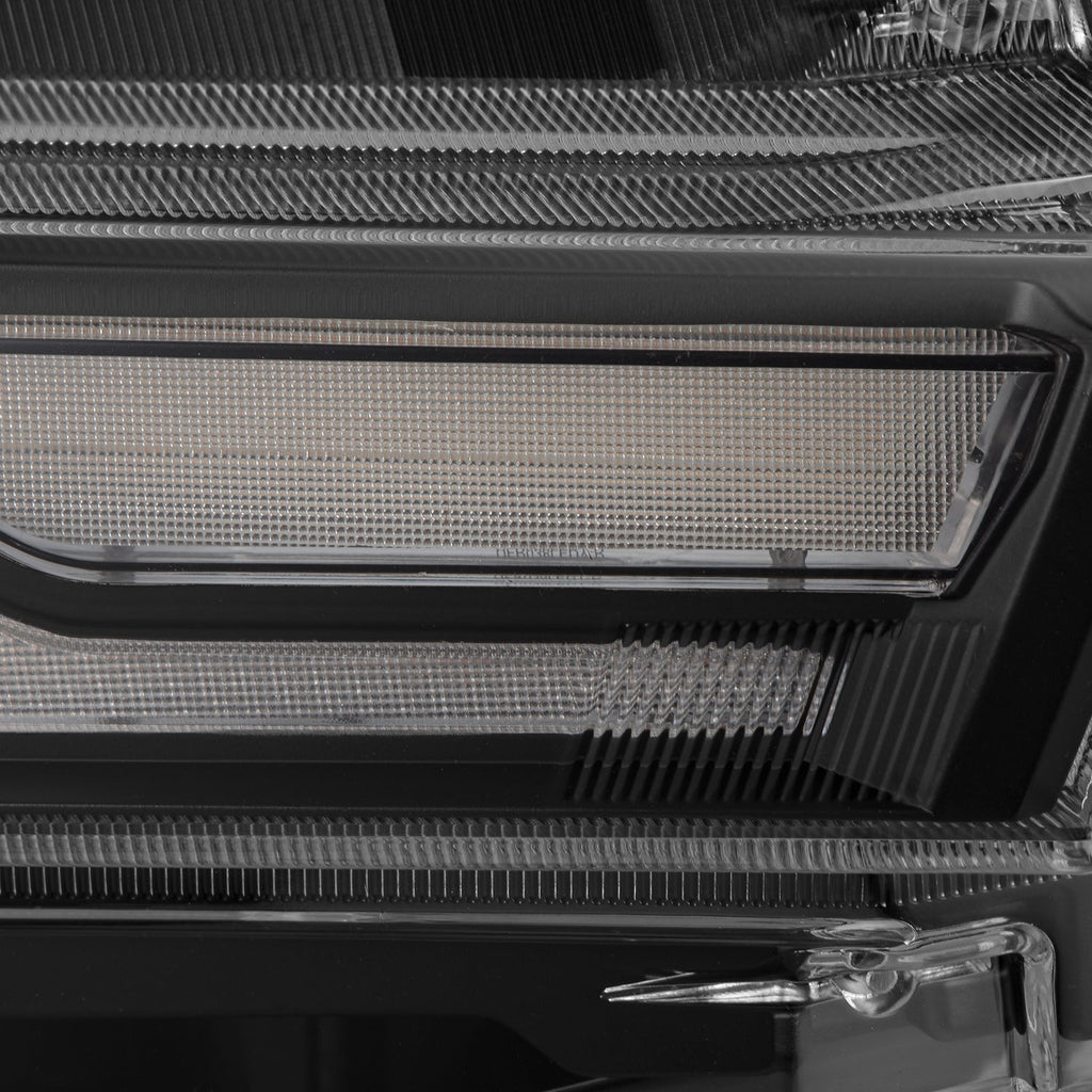 AlphaRex 24-26 Ford Ranger / Ranger Raptor LUXX-Series LED Projector Headlights Black