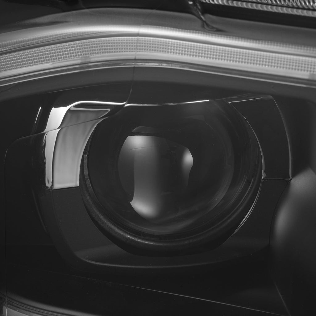 AlphaRex 24-26 Ford Ranger / Ranger Raptor LUXX-Series LED Projector Headlights Black