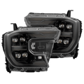 AlphaRex 24-26 Ford Ranger / Ranger Raptor NOVA-Series LED Projector Headlights Alpha-Black