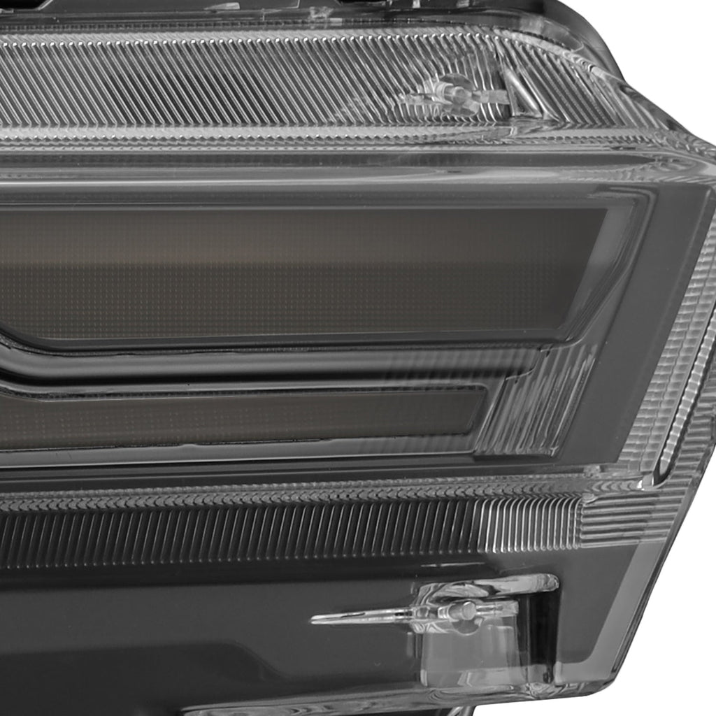 AlphaRex 24-26 Ford Ranger / Ranger Raptor NOVA-Series LED Projector Headlights Alpha-Black
