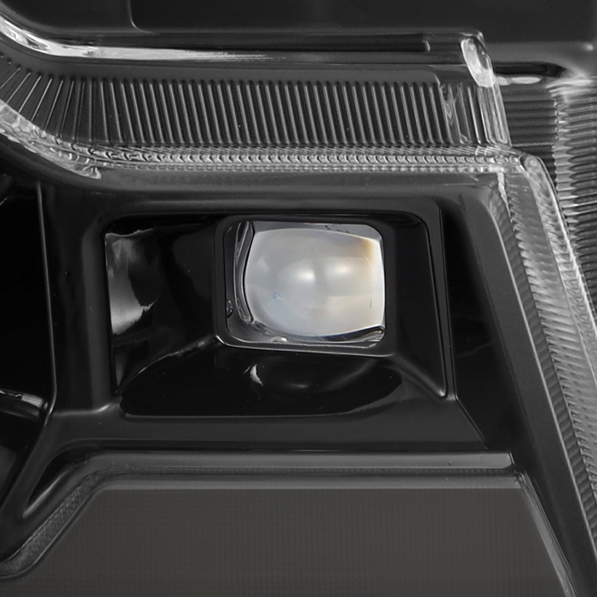 AlphaRex 24-26 Ford Ranger / Ranger Raptor NOVA-Series LED Projector Headlights Alpha-Black
