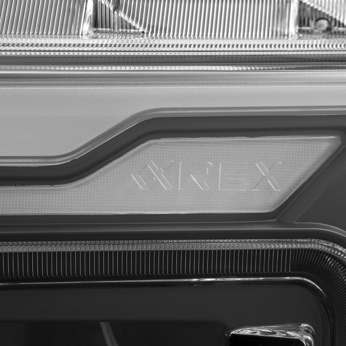 AlphaRex 24-26 Ford Ranger / Ranger Raptor NOVA-Series LED Projector Headlights Black