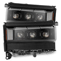 AlphaRex 24-26 Toyota Land Cruiser NOVA-Series LED Projector Headlights Alpha-Black