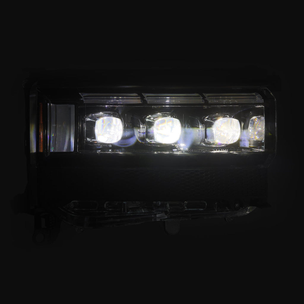 AlphaRex 24-26 Toyota Land Cruiser NOVA-Series LED Projector Headlights Black