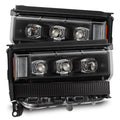 AlphaRex 24-26 Toyota Land Cruiser NOVA-Series LED Projector Headlights Black
