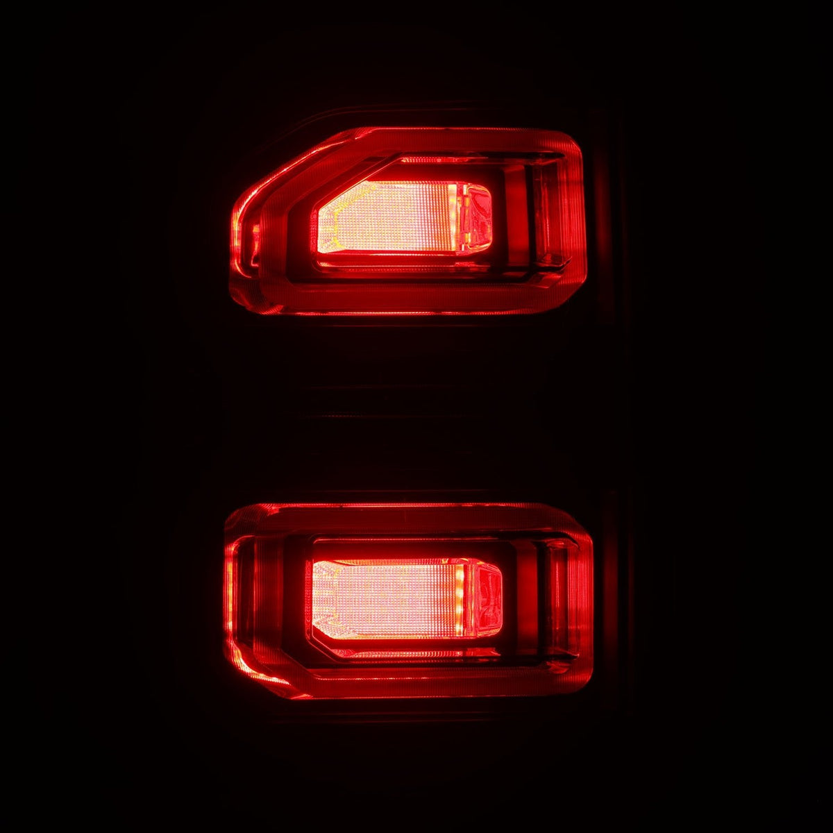 AlphaRex 24-26 Toyota Land Cruiser NOVA-Series Prismatic LED Tail Lights Black Clear