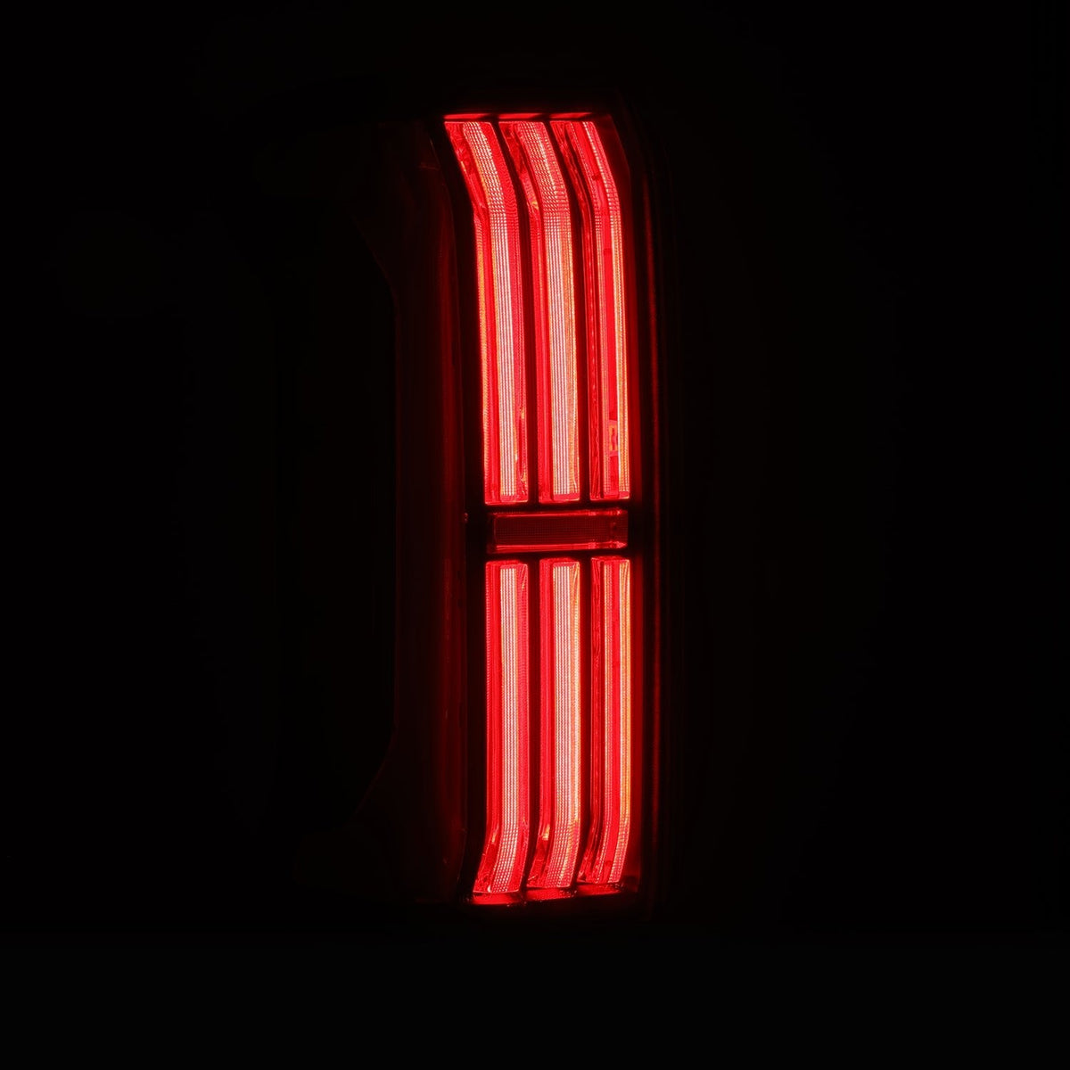 AlphaRex 24-26 Toyota Tacoma NOVA-Series Prismatic LED Tail Lights Black Smoke