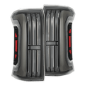 AlphaRex 24-26 Toyota Tacoma NOVA-Series Prismatic LED Tail Lights Black Clear