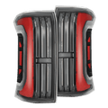 AlphaRex 24-26 Toyota Tacoma NOVA-Series Prismatic LED Tail Lights Black-Red