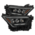 AlphaRex 24-26 Toyota Tacoma / 25-26 4Runner NOVA-Series LED Projector Headlights Black