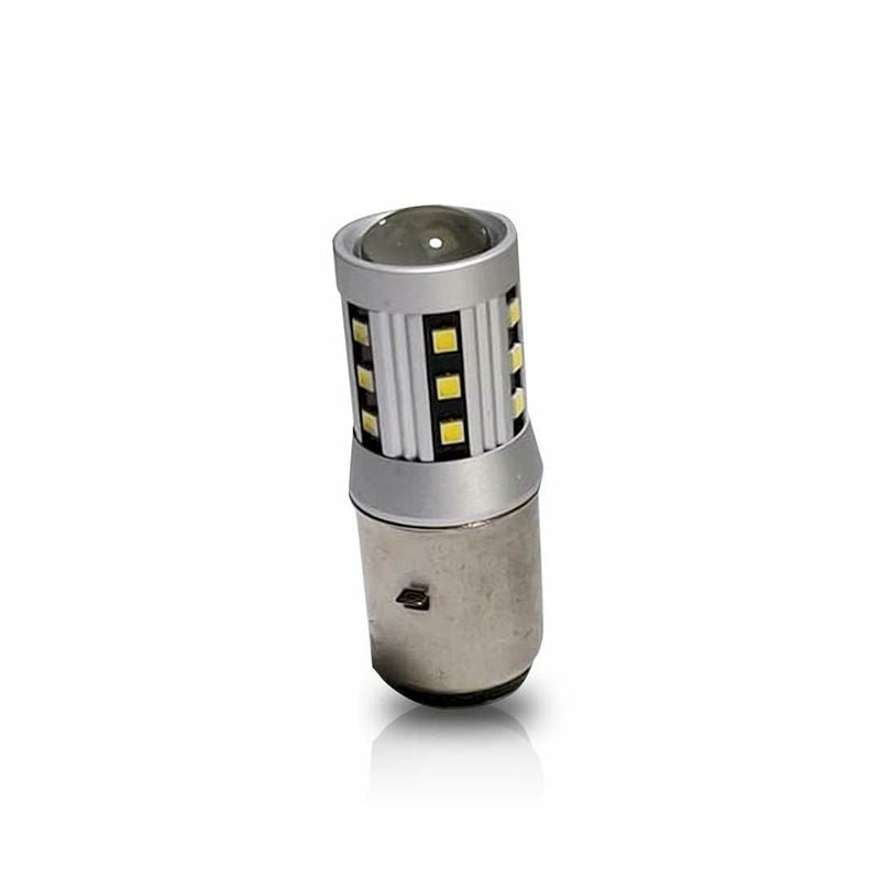 BA20D H6 100W LED Headlight Bulbs for ATV/Scooter (2 Pack)