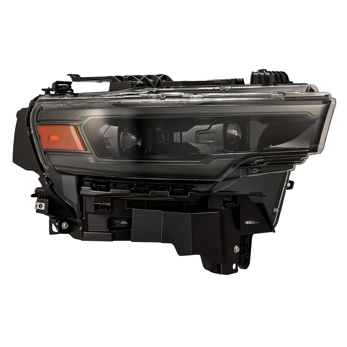AlphaRex 25-26 Ram 1500 LUXX-Series LED Projector Headlights Alpha-Black