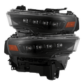 AlphaRex 25-26 Ram 1500 NOVA-Series LED Projector Headlights Alpha-Black