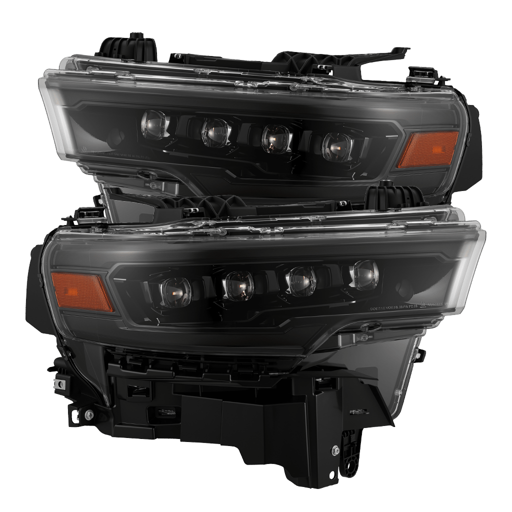 AlphaRex 25-26 Ram 1500 NOVA-Series LED Projector Headlights Alpha-Black