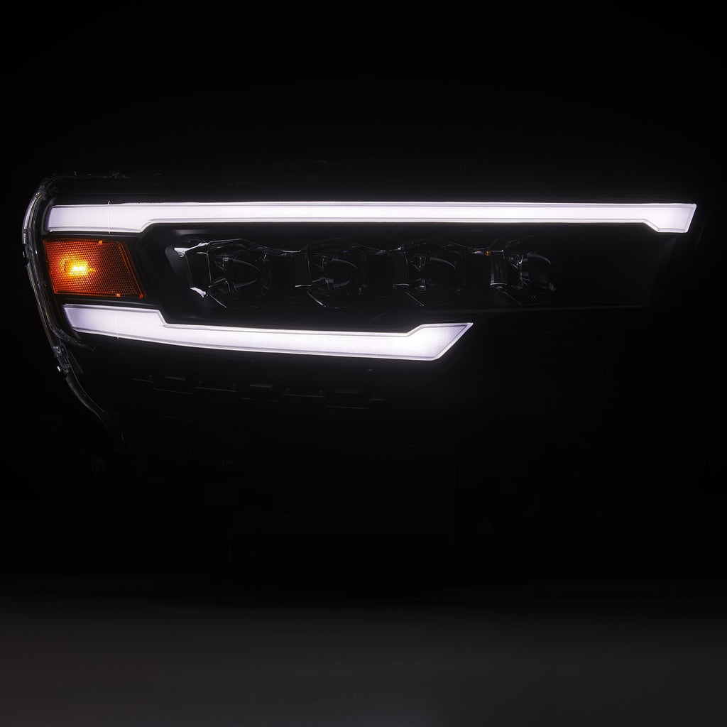 AlphaRex 25-26 Ram 1500 NOVA-Series LED Projector Headlights Black