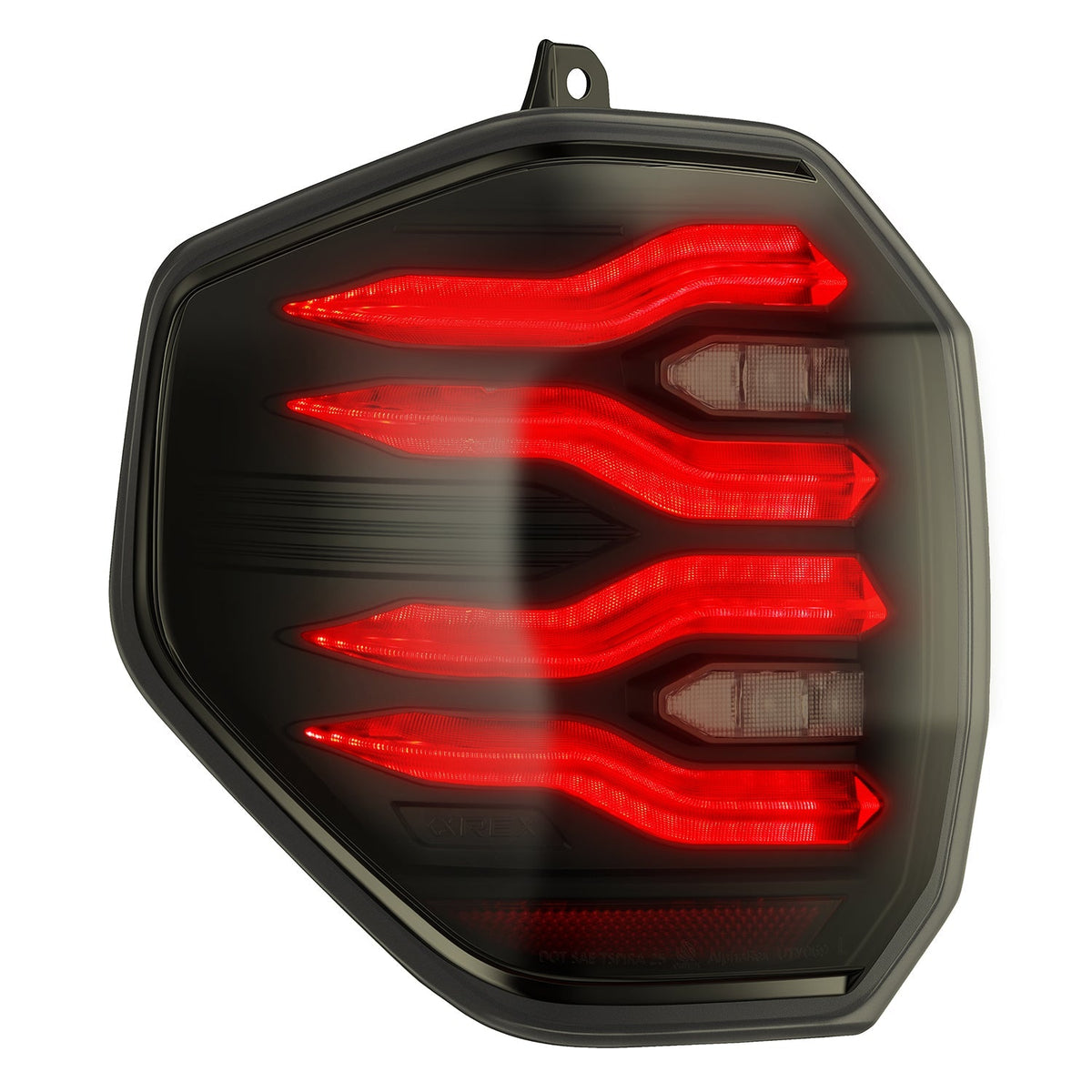 AlphaRex 25-26 Toyota 4Runner LUXX-Series LED Tail Lights Black Smoke