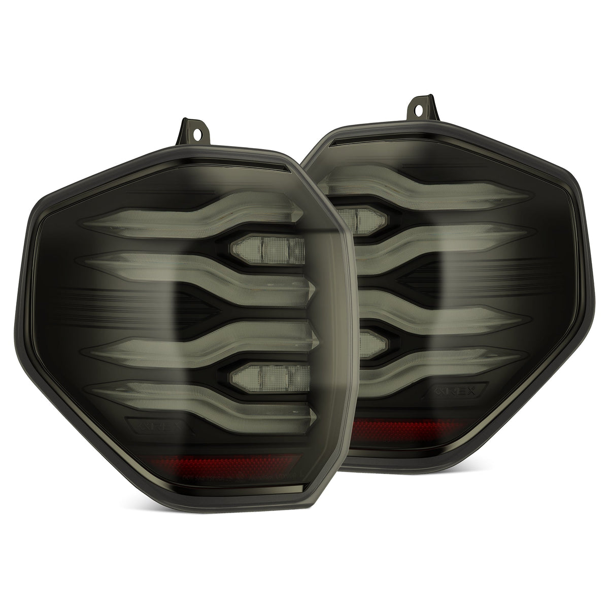 AlphaRex 25-26 Toyota 4Runner LUXX-Series LED Tail Lights Black Smoke