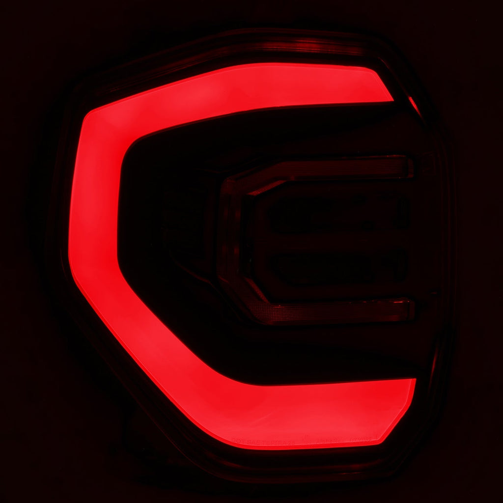 AlphaRex 25-26 Toyota 4Runner NOVA-Series Prismatic LED Tail Lights Black Clear