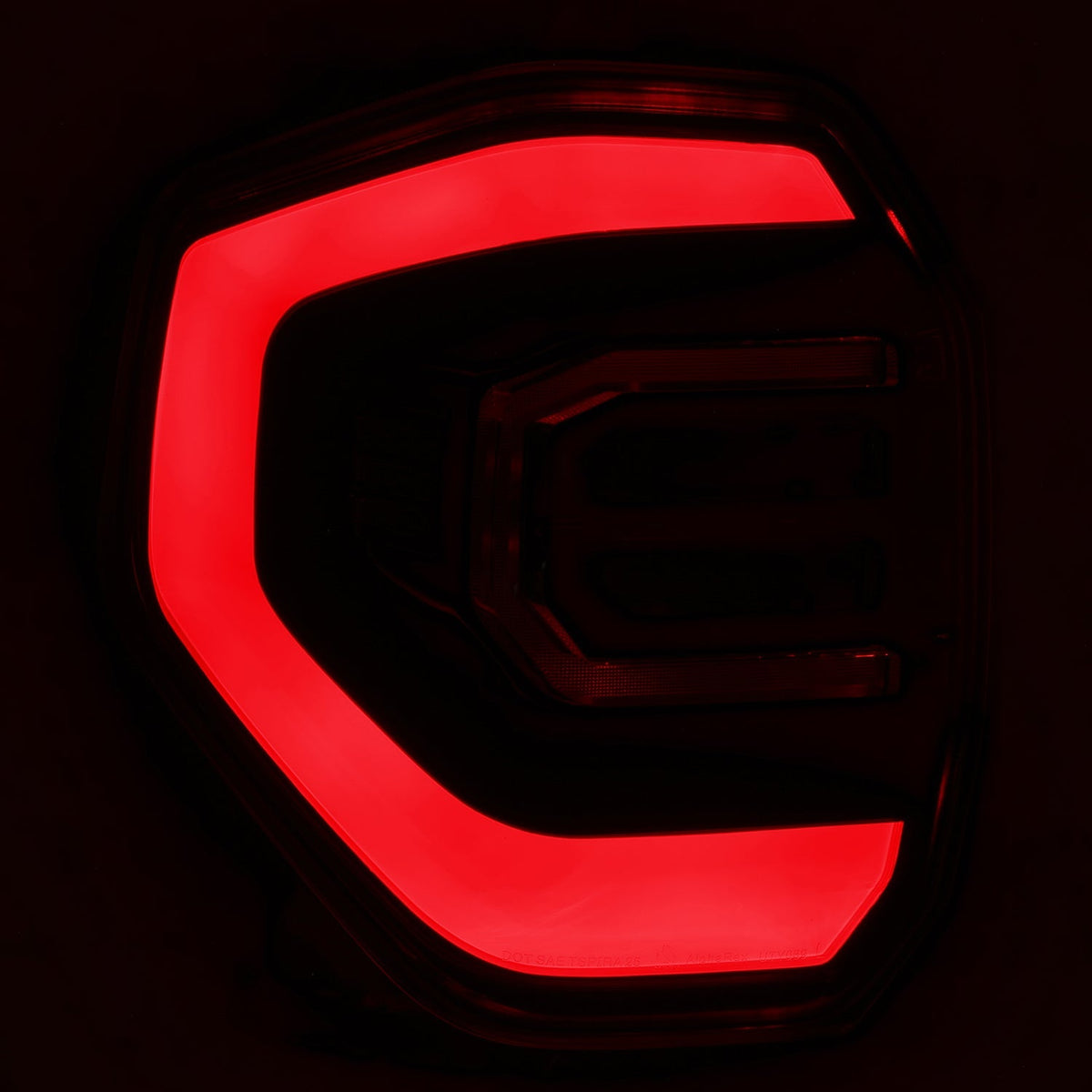 AlphaRex 25-26 Toyota 4Runner NOVA-Series Prismatic LED Tail Lights Black Clear